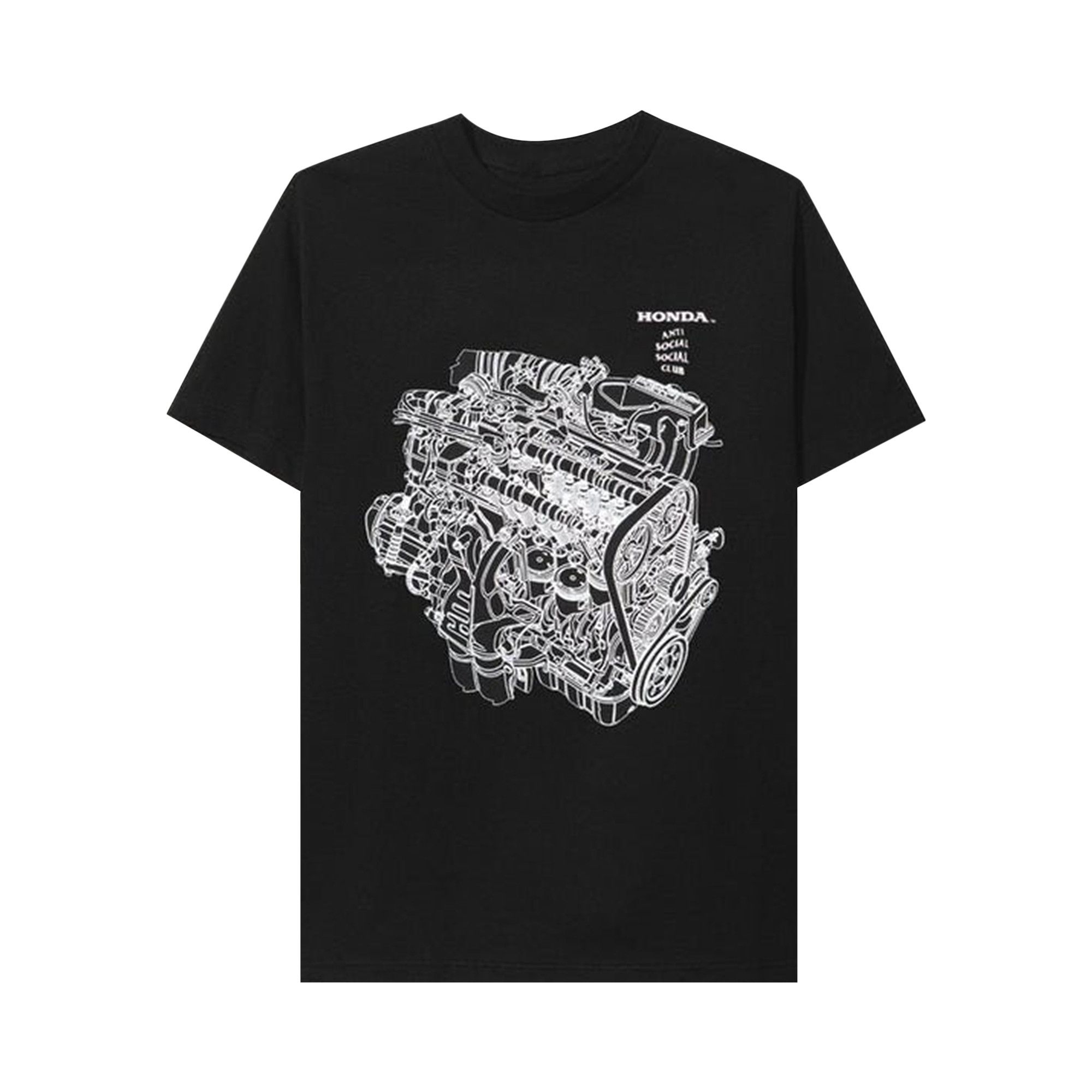 Buy Anti Social Social Club x Honda Motor Tee White 0657 1FW190103HMT WHIT GOAT CA