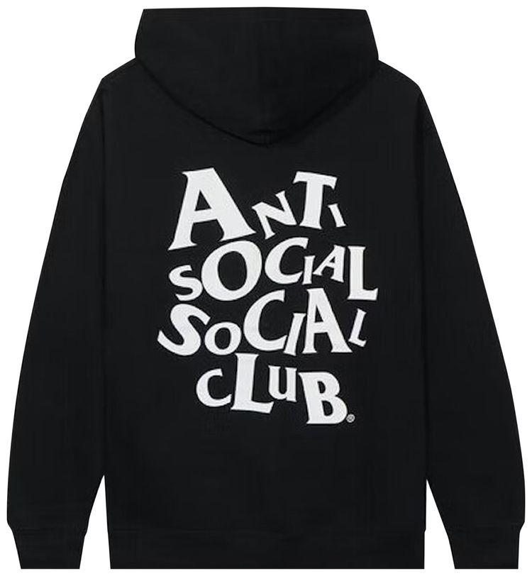 Anti Social Social Club Complicated Hoodie Black