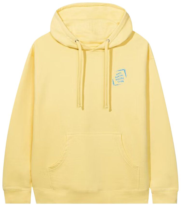 Anti Social Social Club Toy Hoodie Yellow
