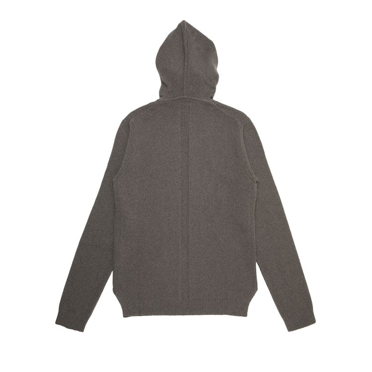 Rick Owens Knit Hoodie Dust