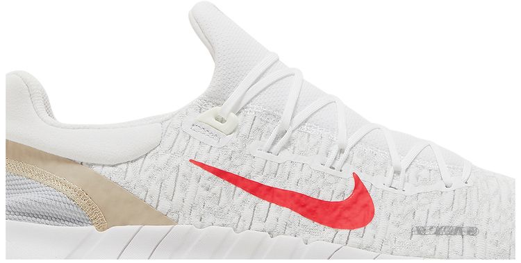 Nike Free RN 50 White Siren Red