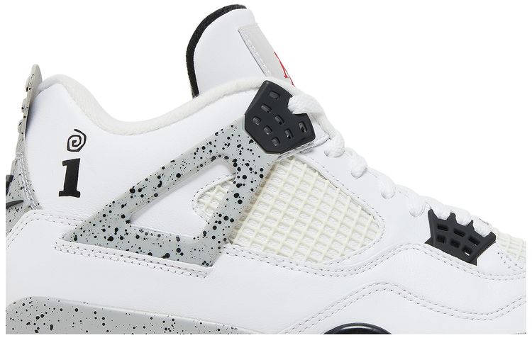 Interscope Records x Air Jordan 4 Retro OG White Cement