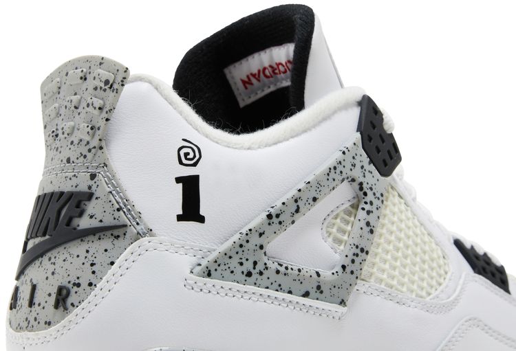 Interscope Records x Air Jordan 4 Retro OG White Cement