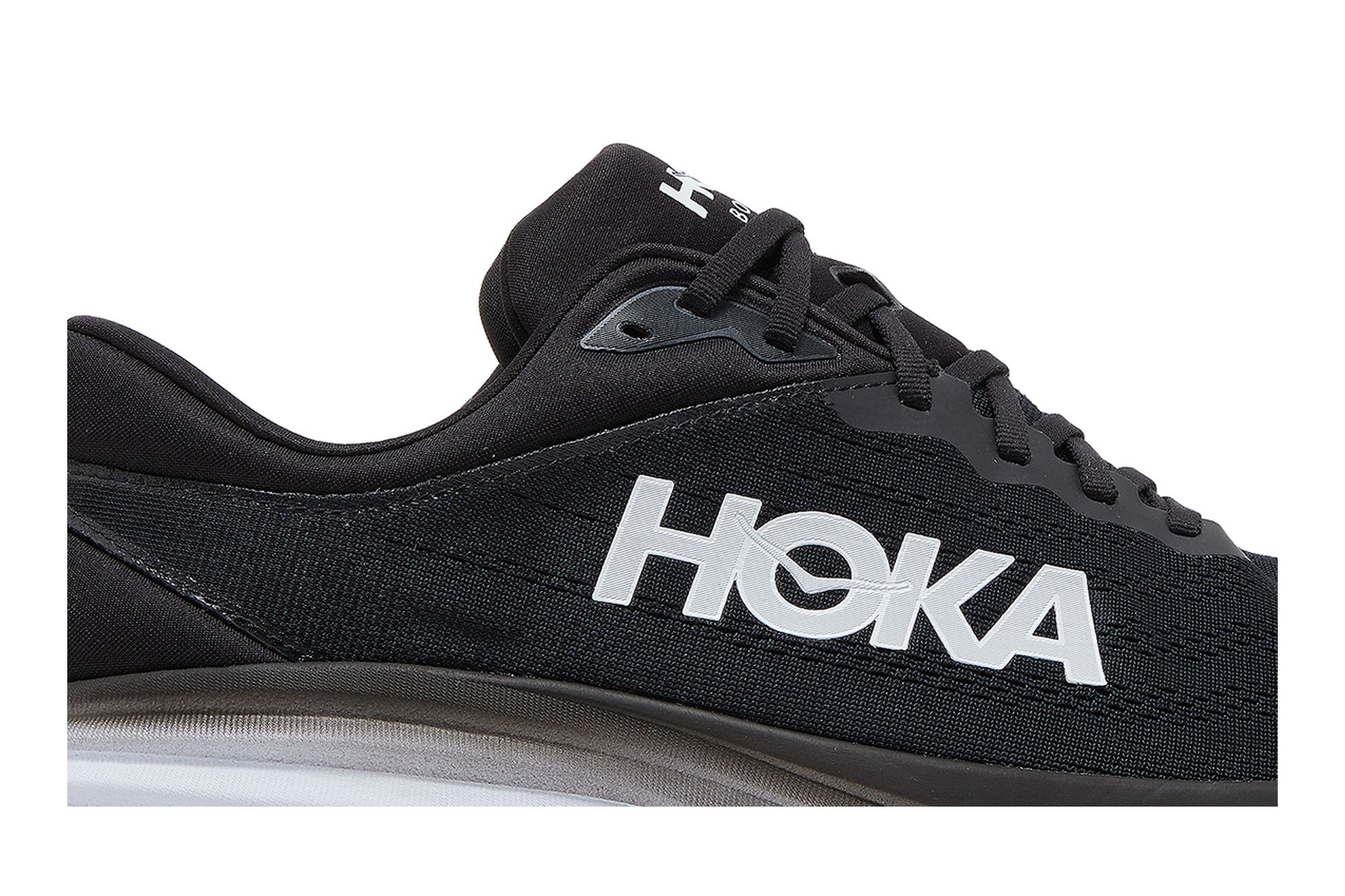 ミンタボン Hoka One One Bondi 8 - Womens Black/White
