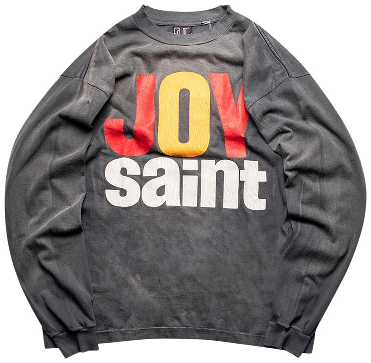 SAINT Mxxxxxx Joy Saint Long Sleeve Tee Black