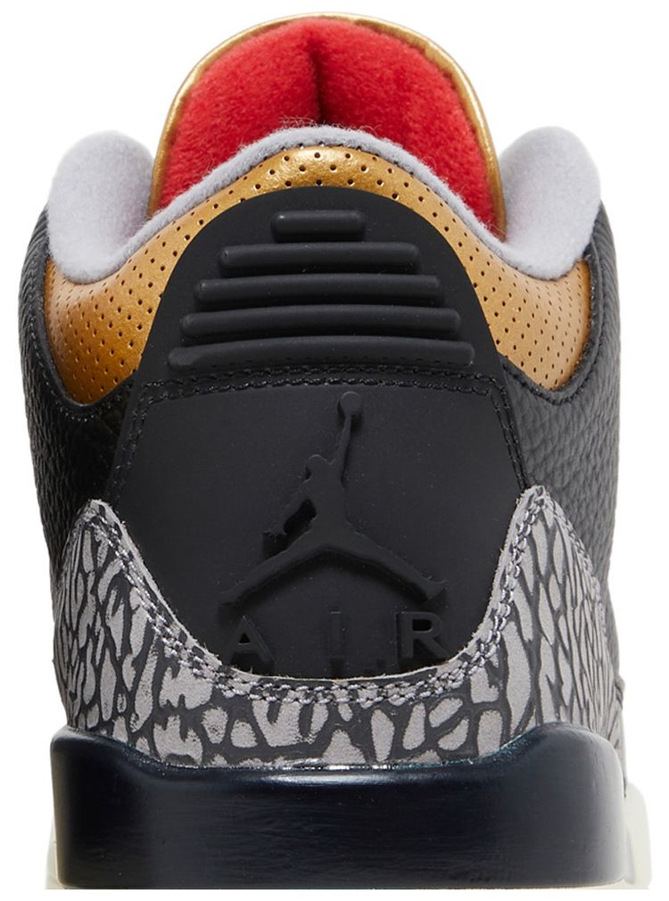 Wmns Air Jordan 3 Retro Black Gold