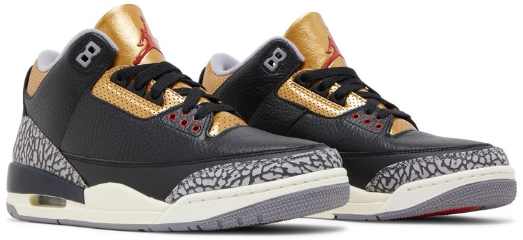 Wmns Air Jordan 3 Retro Black Gold