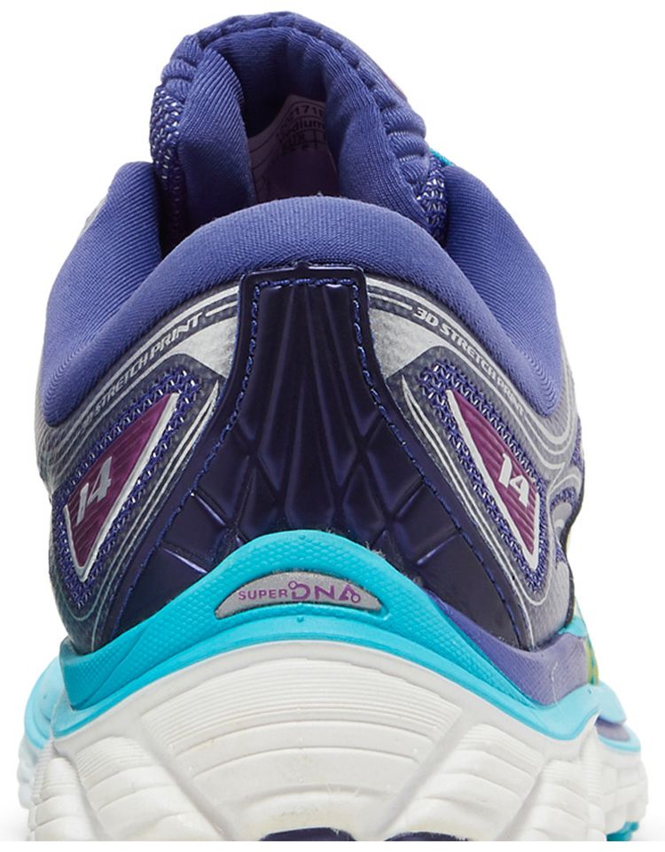 Brooks Wmns Glycerin 14 Scuba Blue Purple