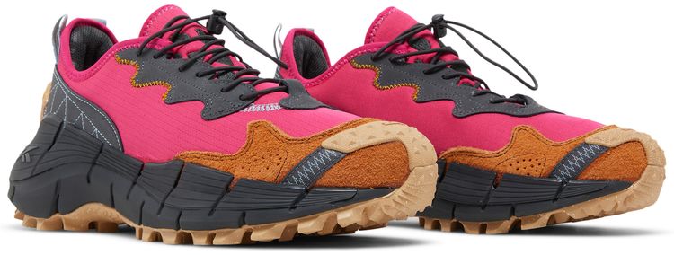 Flintstones Meet Jetsons x Reebok Zig Kinetica 2 Edge Pursuit Pink