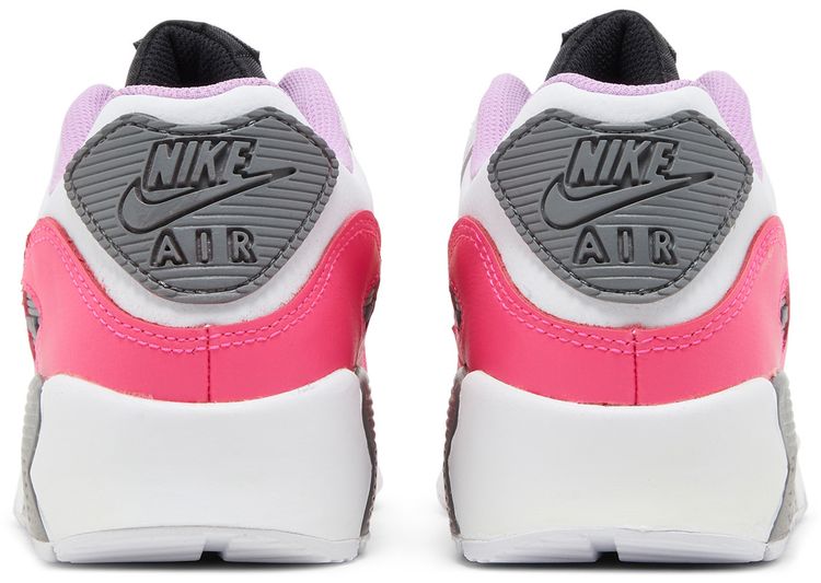 Nike Air Max 90 GS White Hyper Pink Orange
