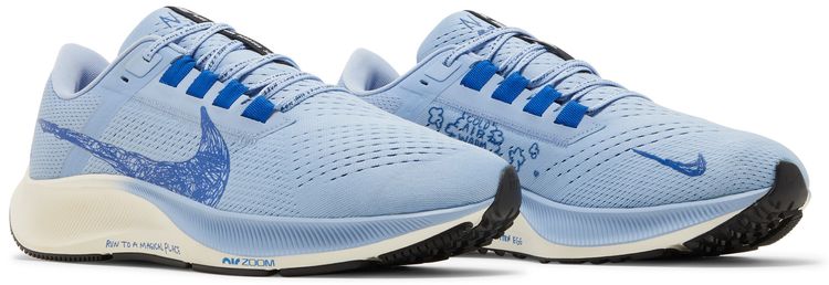 Nathan Bell x Nike Air Zoom Pegasus 38 AIR Run To A Magical Place   Aluminum