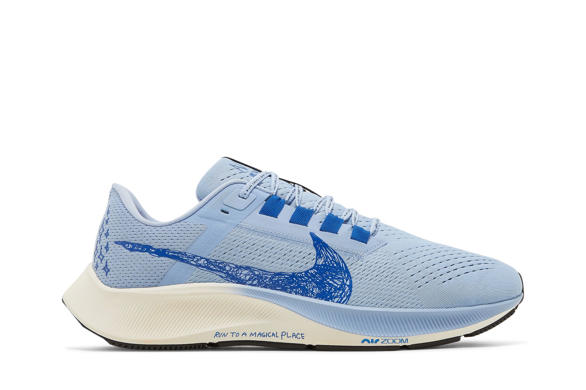 Nathan Bell x Air Zoom Pegasus 38 A.I.R. Run To A Magical Place Aluminum