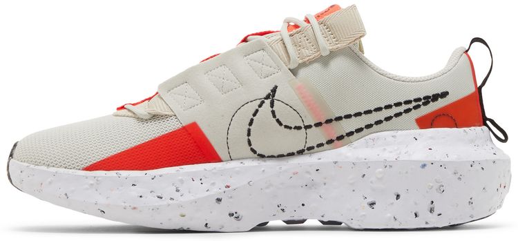 Nike Wmns Crater Impact Light Bone Bright Crimson