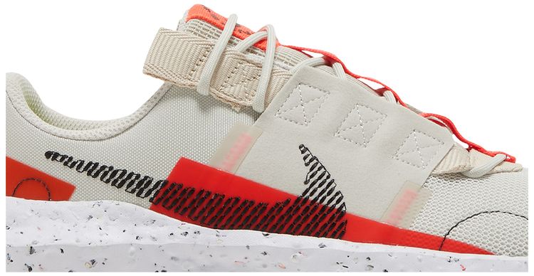 Nike Wmns Crater Impact Light Bone Bright Crimson