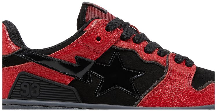BAPE Sk8 Sta Black Red