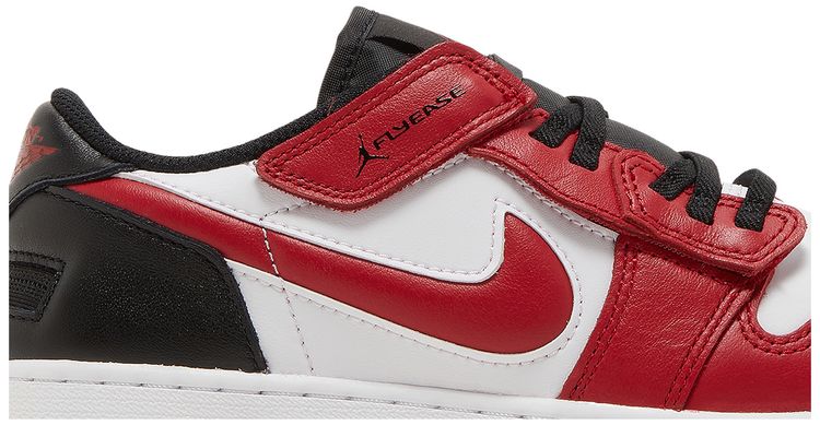 Air Jordan 1 Low FlyEase GS White Gym Red