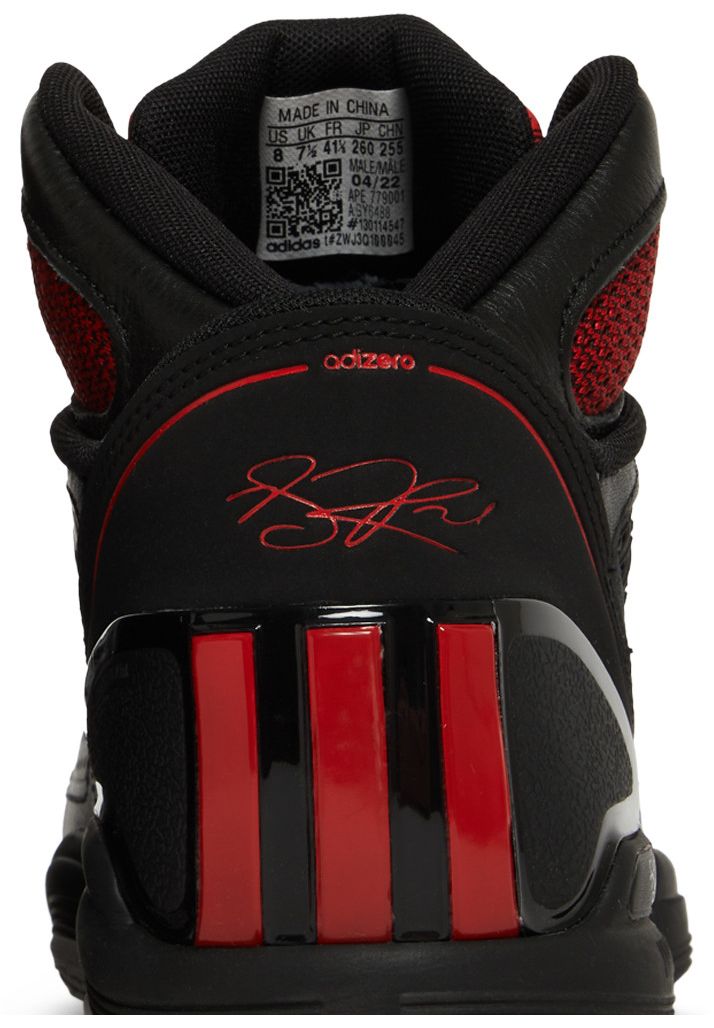 Adidas Adizero Rose 15 Restomod Black Vivid Red