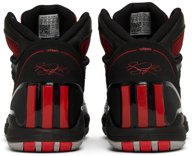 Adidas Adizero Rose 15 Restomod Black Vivid Red