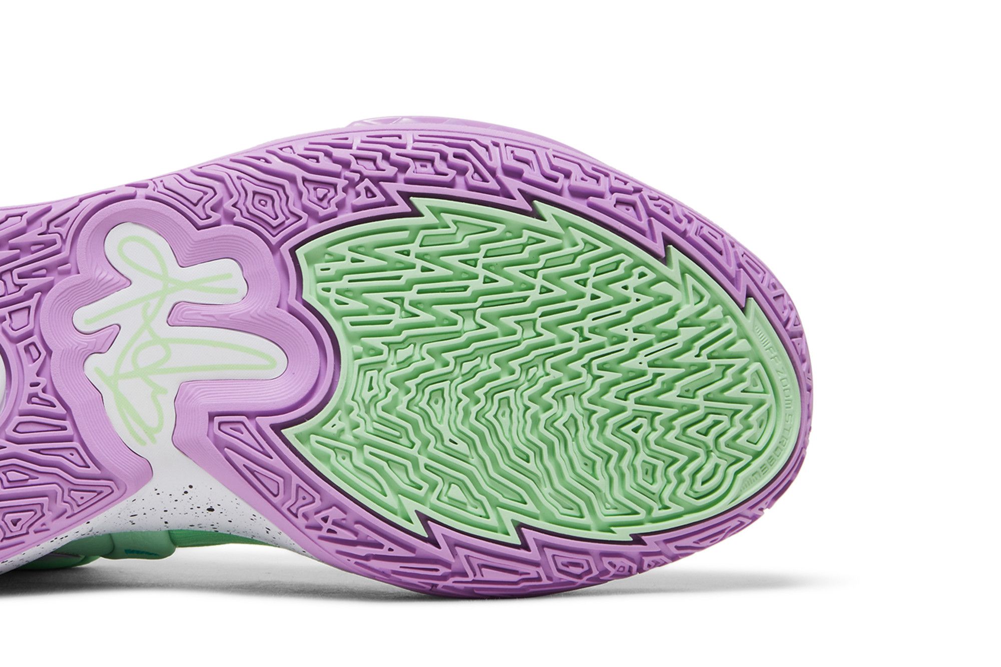Green and purple kyries best sale