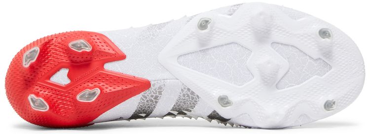 Adidas Predator Freak1 Low FG White Solar Red