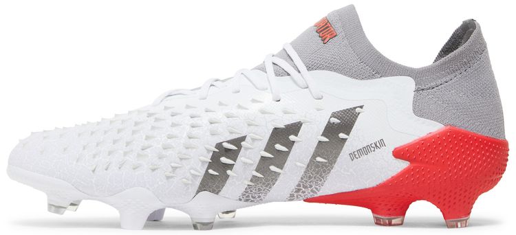 Adidas Predator Freak1 Low FG White Solar Red