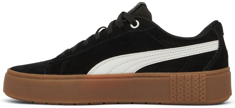 Puma Wmns Smash Platform v2 Suede Black Gum