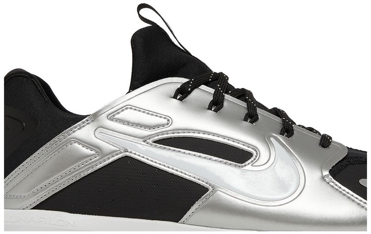 Nike Alpha Huarache Turf Black Silver