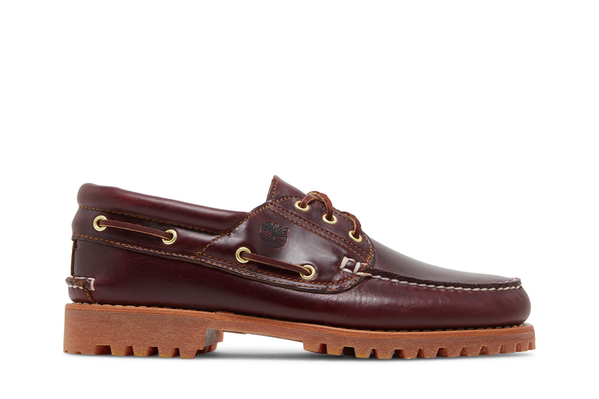Buy Timberland 3-Eye Lug Handsewn Boat 'Brown' - TB030003 214 | GOAT