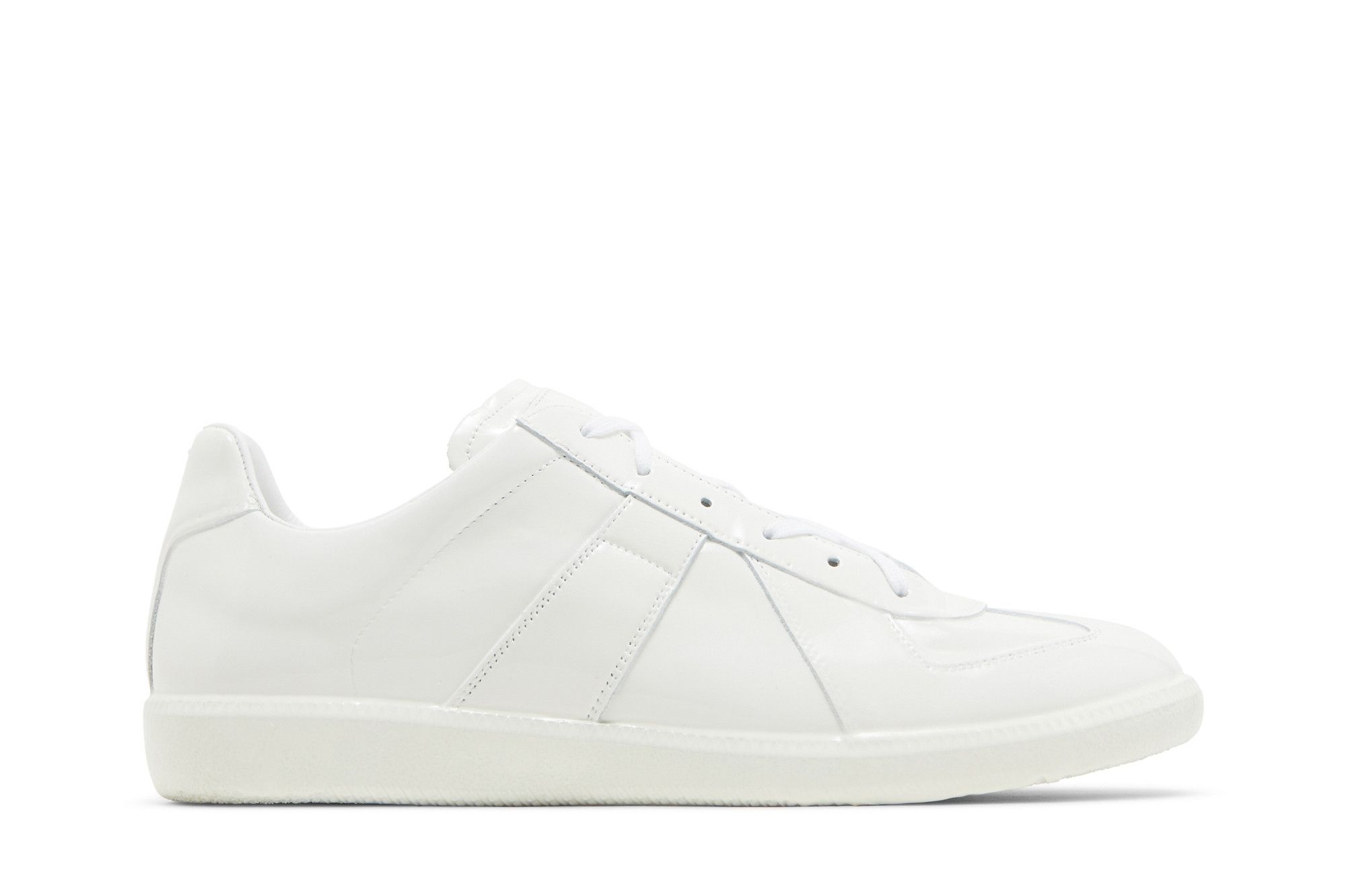 MAISON MARGIELA｜SNEAKERS (S37WS0578 P4291 T1003) Maison Margiela Tabi low sneakers for Men - White in Qatar