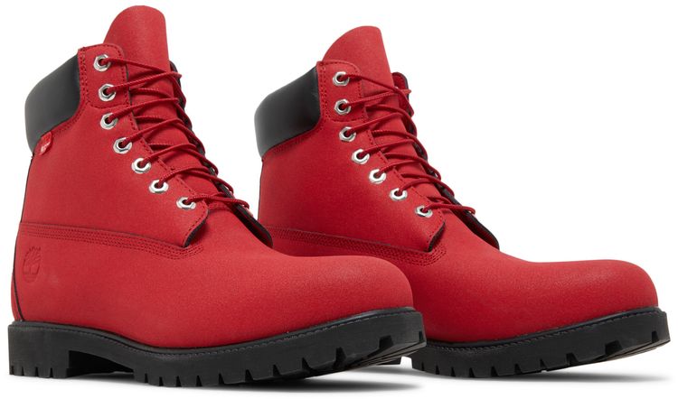 Timberland 6 Inch Heritage Boot Medium Red