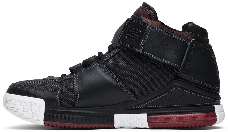 Zoom LeBron 2 Black Crimson