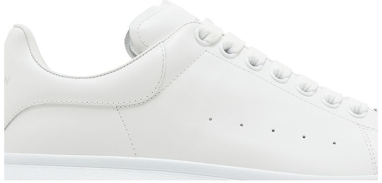 Alexander McQueen Oversized Sneaker Studded   White Silver