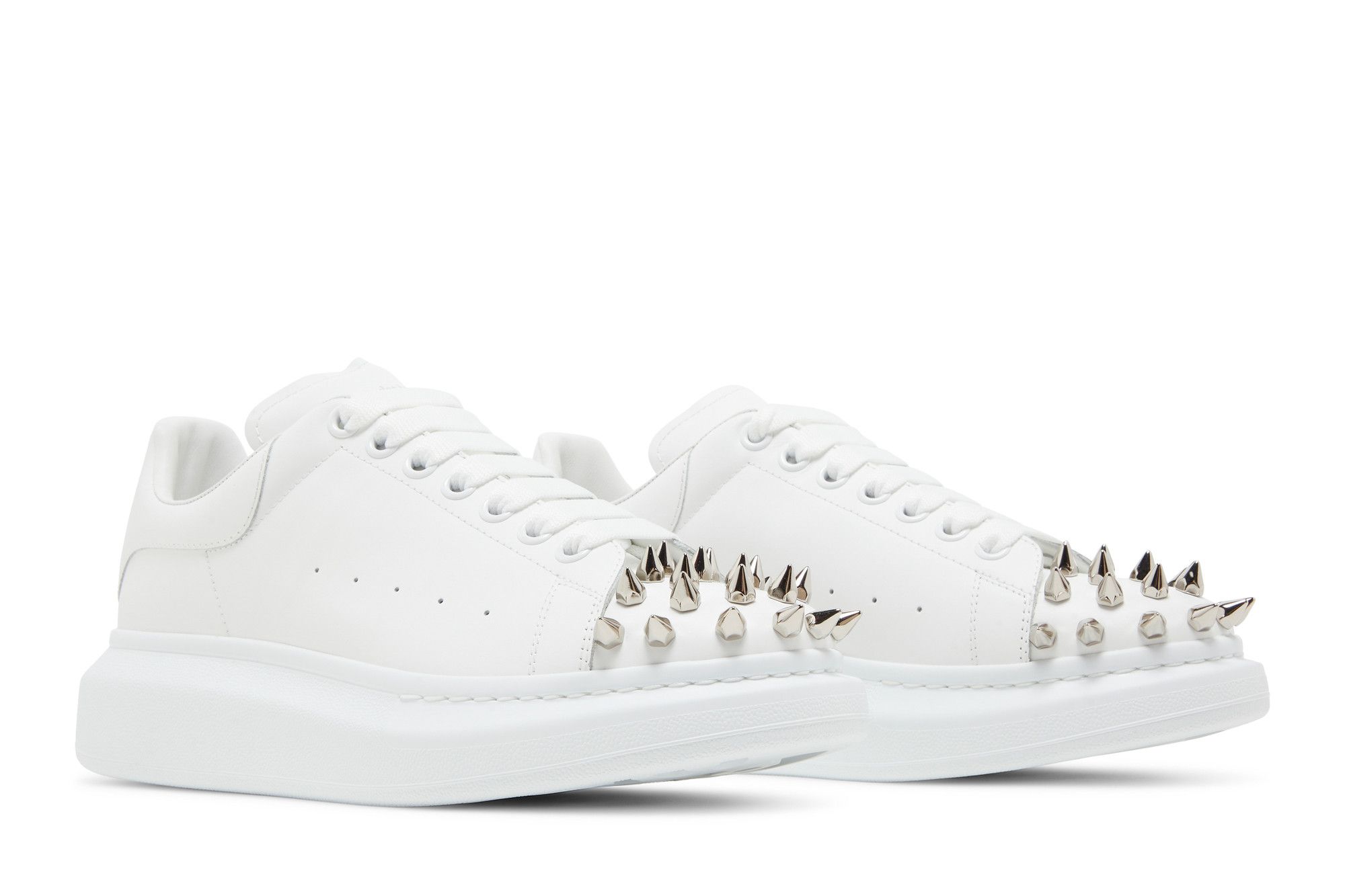 Buy Alexander McQueen Oversized Sneaker 'Studded - White