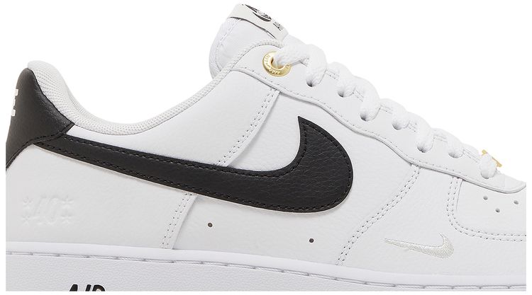 Nike Air Force 1 07 LV8 40th Anniversary   White Black