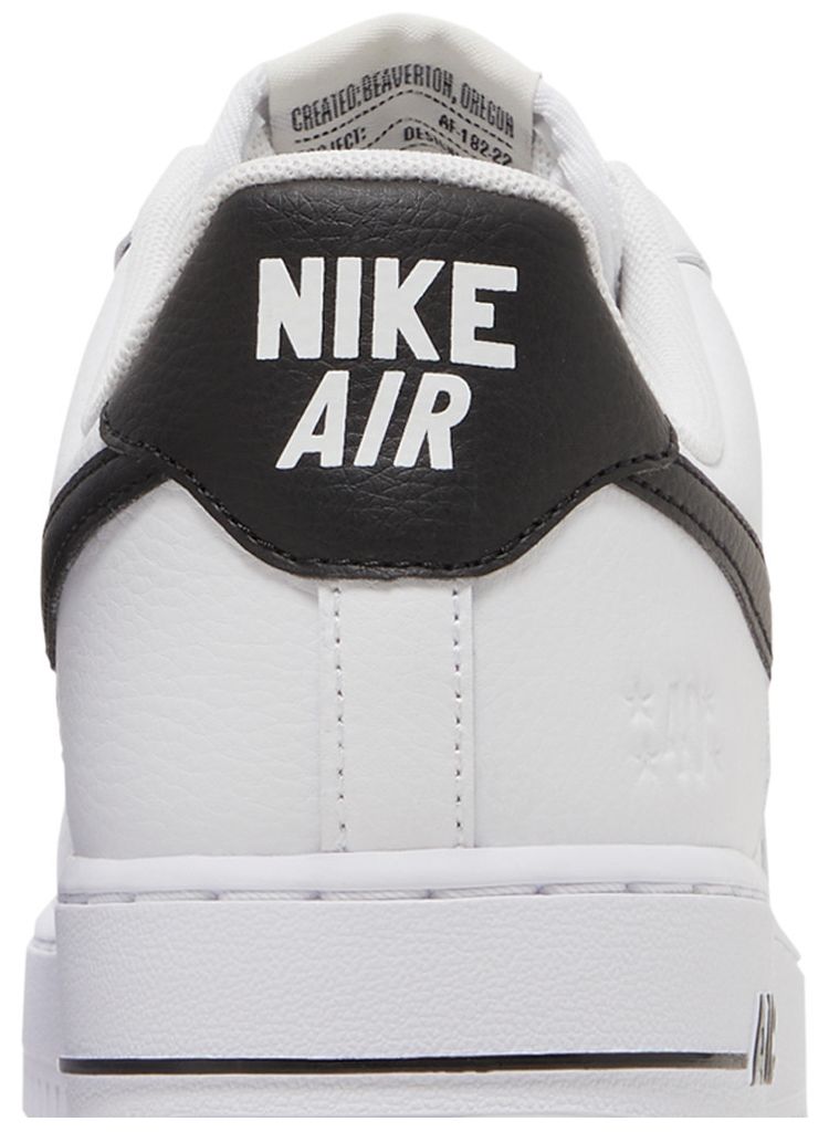 Nike Air Force 1 07 LV8 40th Anniversary   White Black