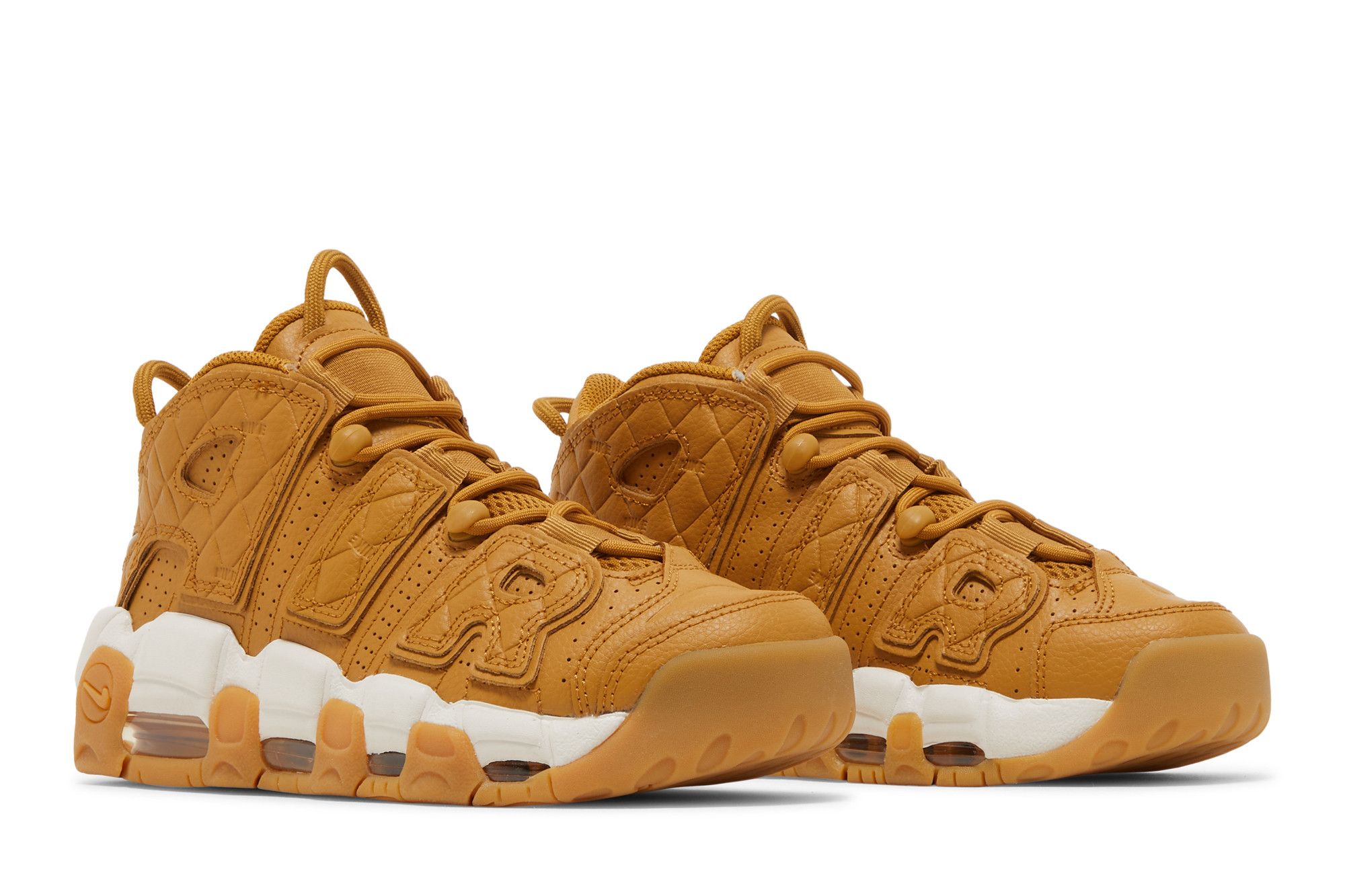 スニーカー Nike WMNS Air More Uptempo Wheat Gum DX3375-700 Buy Wmns Air More Uptempo 'Quilted Wheat' - DX3375 700 | GOAT