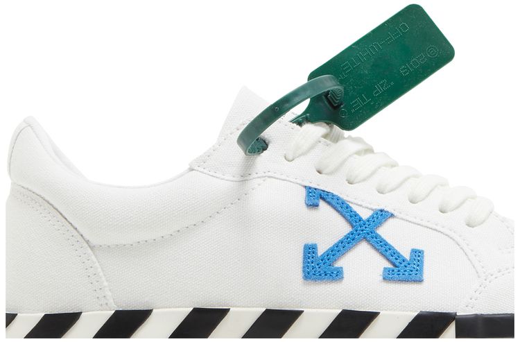 Off White Vulc Sneaker White Blue