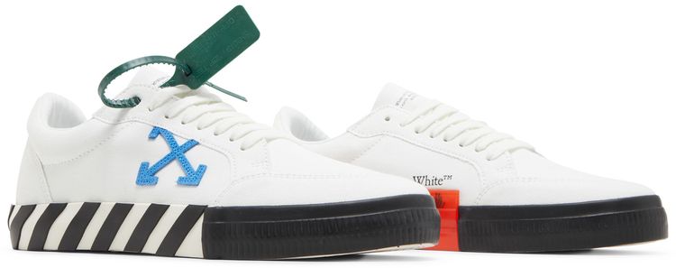 Off White Vulc Sneaker White Blue