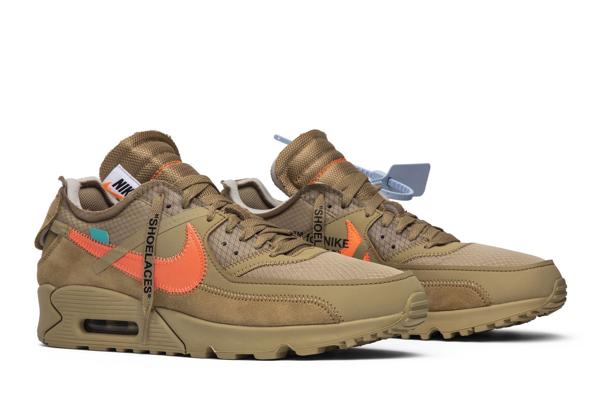 Off white air max 9 desert ore raffle online
