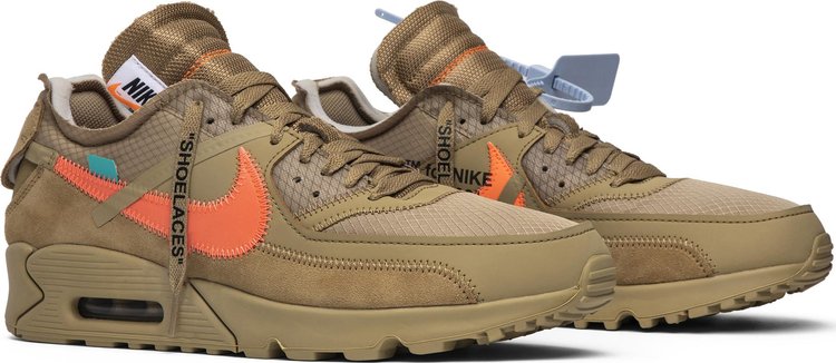 Off White x Air Max 90 Desert Ore