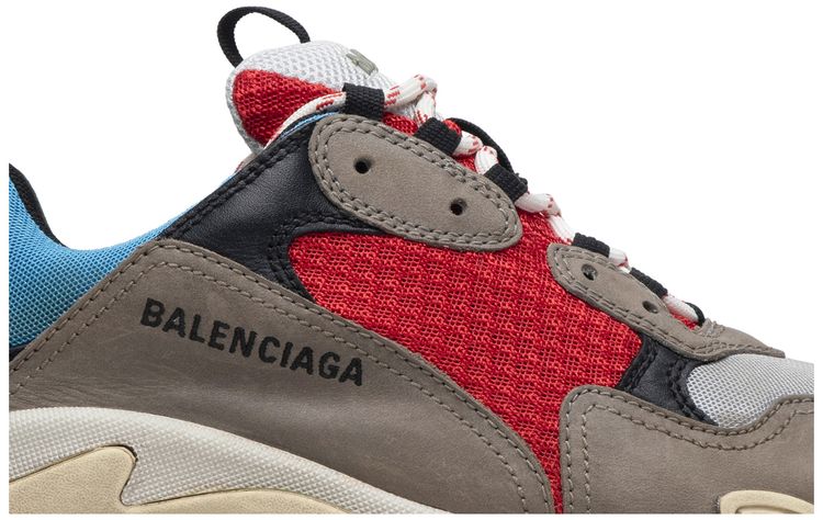 Balenciaga Triple S Sneaker Blue Red 2018