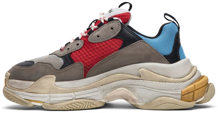 Balenciaga Triple S Sneaker Blue Red 2018