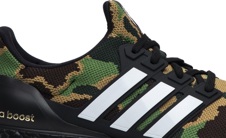 A Bathing Ape x UltraBoost 40 Green Camo