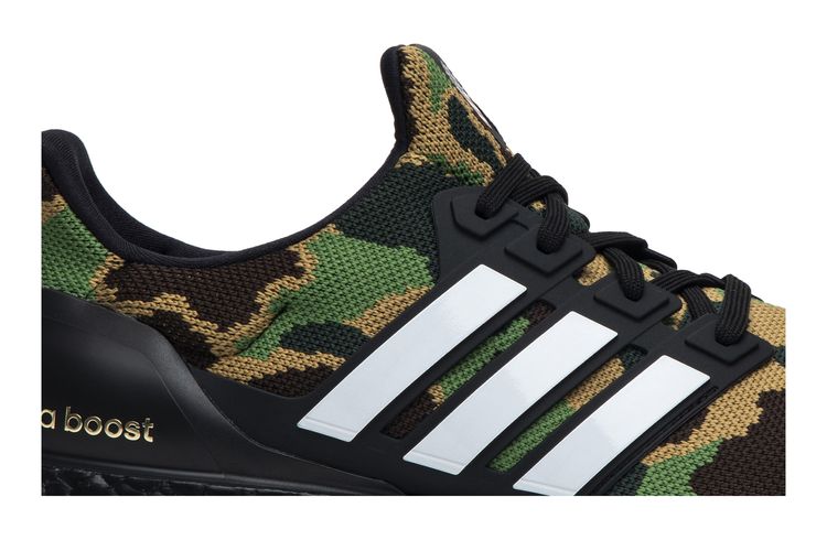 Buy A Bathing Ape x adidas UltraBoost 4.0 'Green Camo' - F35097 | GOAT