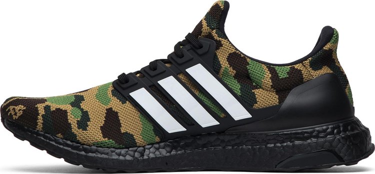 A Bathing Ape x UltraBoost 40 Green Camo