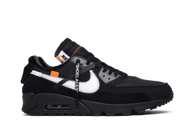 ow x air max 90 black