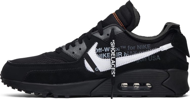 Off White x Air Max 90 Black