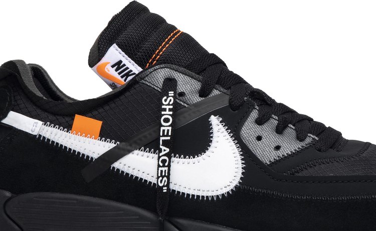 Off White x Air Max 90 Black