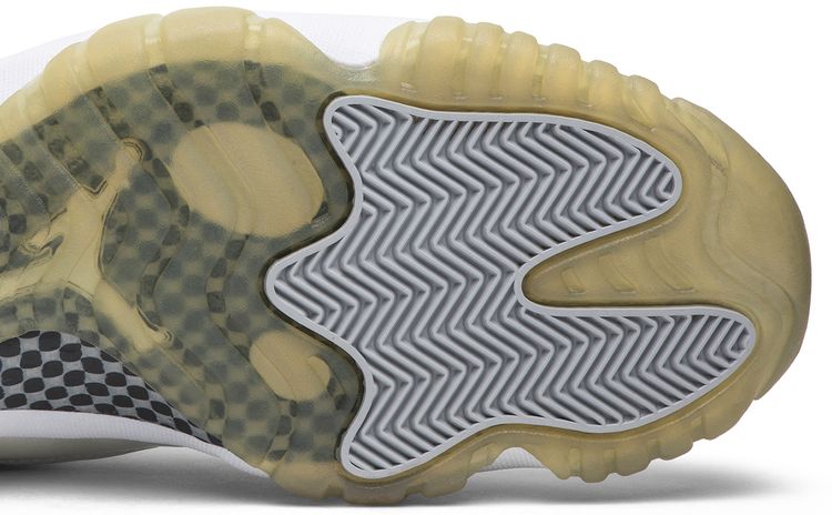 Air Jordan 11 Retro Low White Light Zen Grey