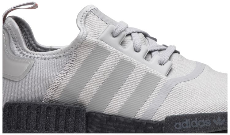 Adidas NMD R1 Grey Solar Red